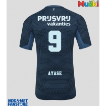 Feyenoord Ayase Ueda #9 Gostujuci Dres 2025-26 Kratak Rukav